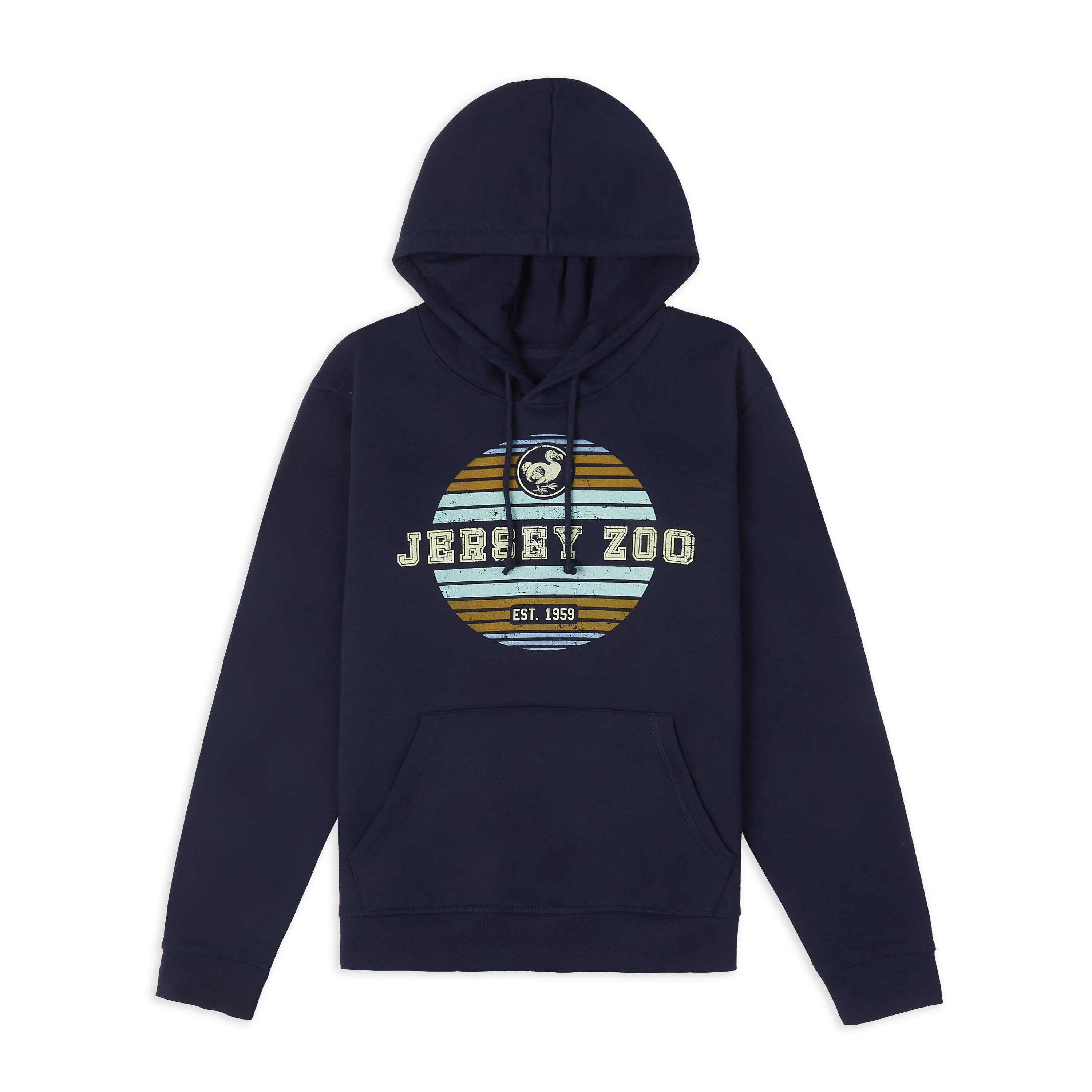 Jersey Zoo Vintage Roundel Hoodie