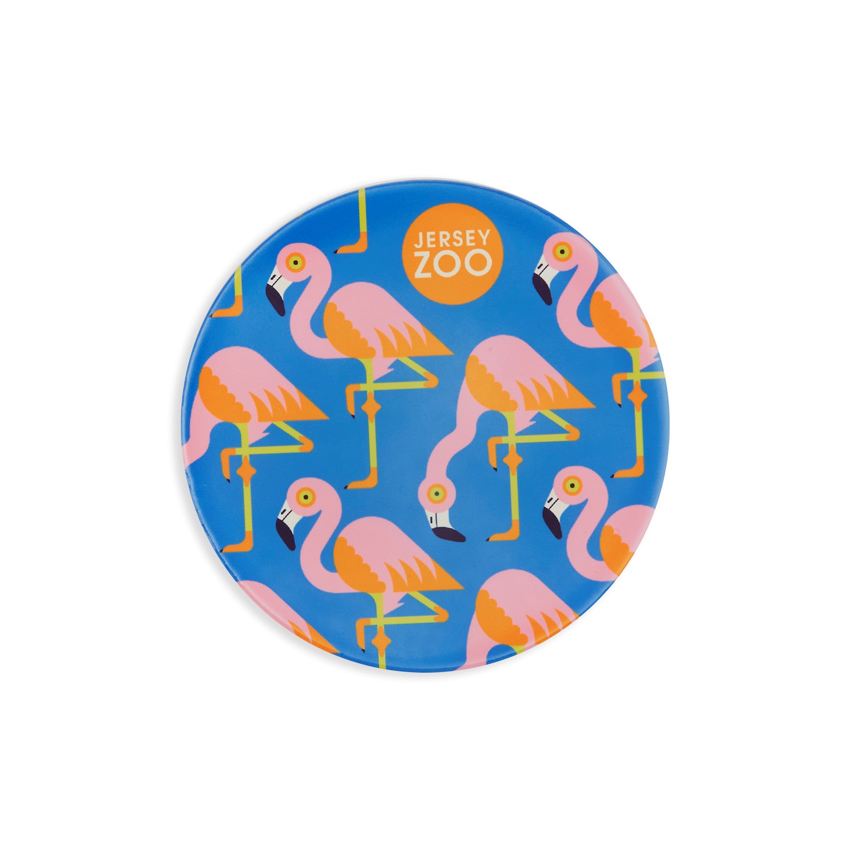 Jersey Zoo Flamingo Coaster