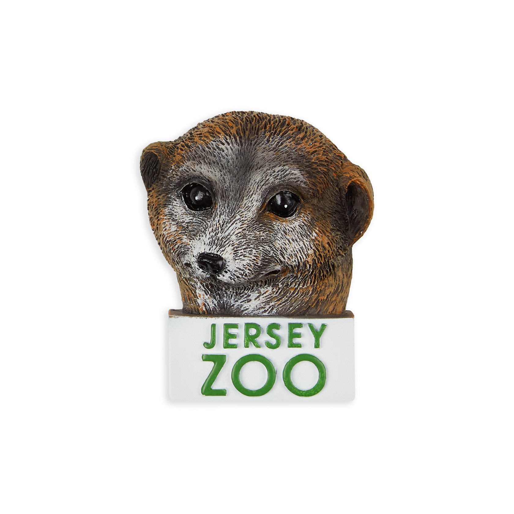 Jersey Zoo Resin Meerkat Magnet