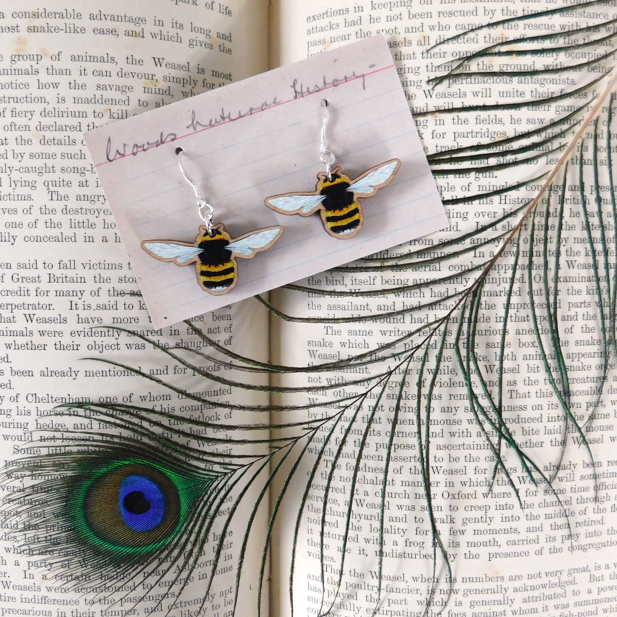 Bumblebee Earrings