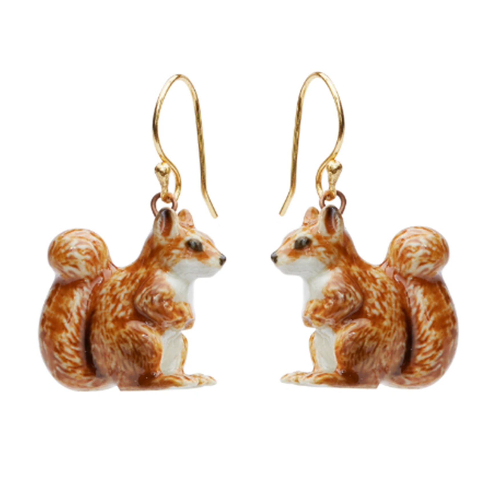 Red Squirrel Earrings