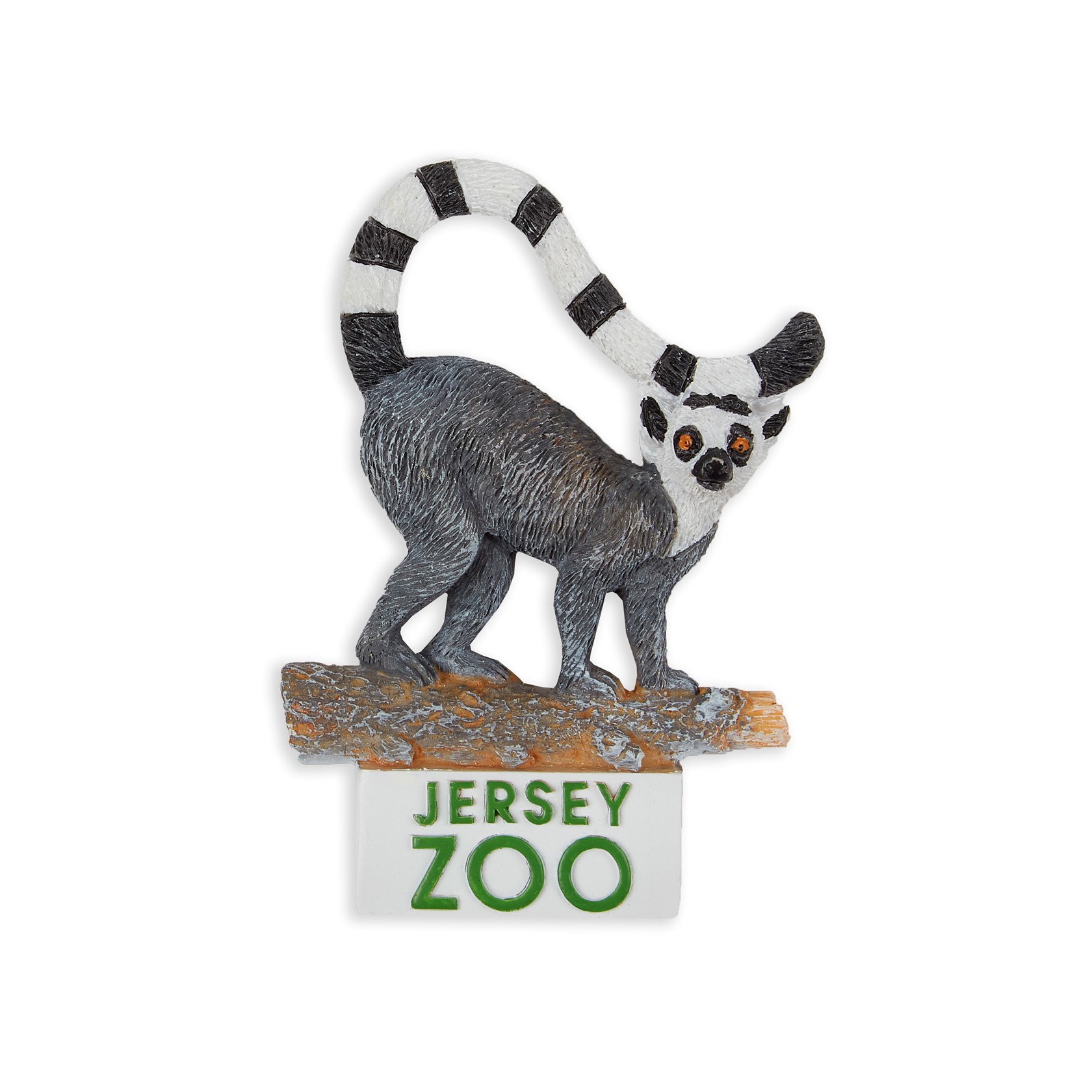 Jersey Zoo Resin Ring Tailed Lemur Magnet