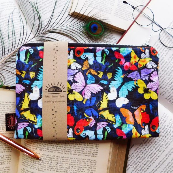 Lepidoptera Butterfly Print Pouch Bag 600X600